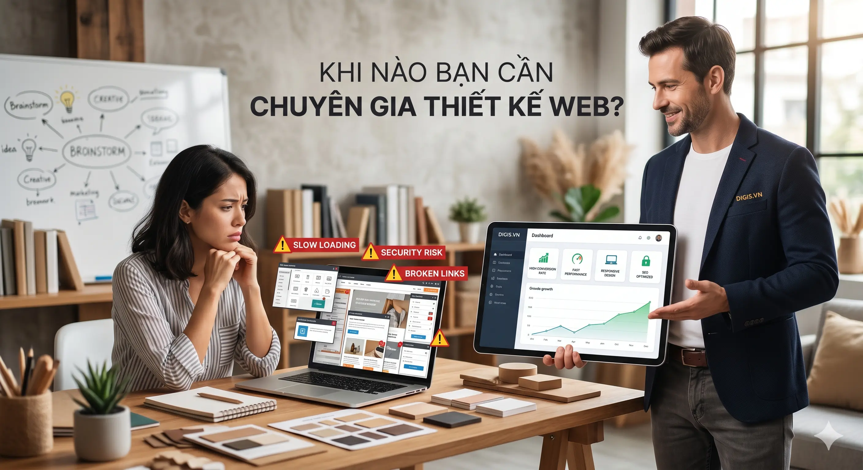 Thiết kế website, Xây dựng trang web, Làm website: Khi nào bạn thực sự cần đến chuyên gia?